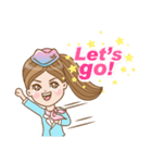 Fly with me（個別スタンプ：1）