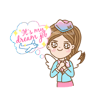 Fly with me（個別スタンプ：29）