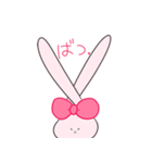 みみがすごいうさぎ（個別スタンプ：4）