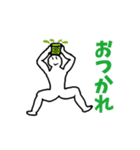 シンプルに動く君（個別スタンプ：7）