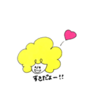 カラフル アフロ。（個別スタンプ：10）