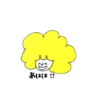カラフル アフロ。（個別スタンプ：26）