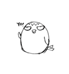 Just a parrot.（個別スタンプ：1）