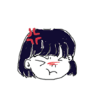 女の子スタンプ！！DD（個別スタンプ：3）