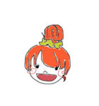 女の子スタンプ！！DD（個別スタンプ：4）