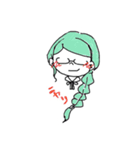 女の子スタンプ！！DD（個別スタンプ：8）