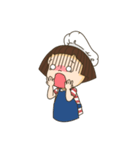 Clumsy Little Cook（個別スタンプ：3）