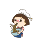Clumsy Little Cook（個別スタンプ：8）