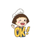 Clumsy Little Cook（個別スタンプ：10）