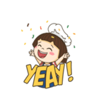 Clumsy Little Cook（個別スタンプ：11）