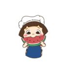 Clumsy Little Cook（個別スタンプ：15）