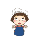 Clumsy Little Cook（個別スタンプ：38）