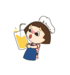Clumsy Little Cook（個別スタンプ：39）