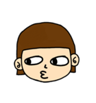 short hair and crazy girl（個別スタンプ：10）