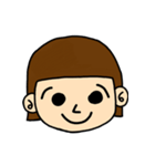 short hair and crazy girl（個別スタンプ：11）