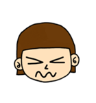 short hair and crazy girl（個別スタンプ：13）