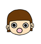 short hair and crazy girl（個別スタンプ：15）