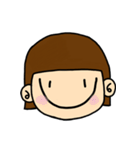 short hair and crazy girl（個別スタンプ：22）
