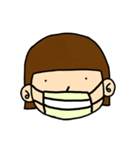 short hair and crazy girl（個別スタンプ：31）