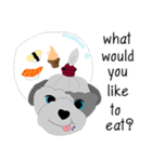 Khaiwhan a little dog ver.English（個別スタンプ：9）