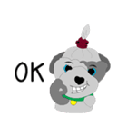 Khaiwhan a little dog ver.English（個別スタンプ：17）