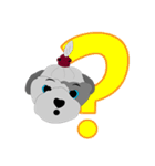 Khaiwhan a little dog ver.English（個別スタンプ：21）