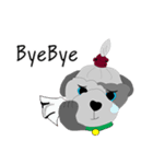 Khaiwhan a little dog ver.English（個別スタンプ：28）
