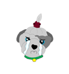 Khaiwhan a little dog ver.English（個別スタンプ：33）