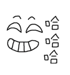 HA HA HA Face（個別スタンプ：16）