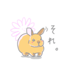 兎に角うさぎ様（個別スタンプ：6）