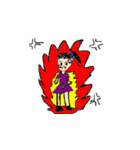 Witch Majolina and Takashi version 2（個別スタンプ：13）