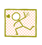 よく使う言葉を棒人間君と共に。（個別スタンプ：1）