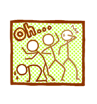よく使う言葉を棒人間君と共に。（個別スタンプ：6）