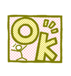 よく使う言葉を棒人間君と共に。（個別スタンプ：9）