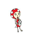 水玉・サルーちゃん！（個別スタンプ：1）