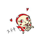 水玉・サルーちゃん！（個別スタンプ：6）
