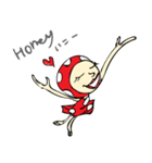 水玉・サルーちゃん！（個別スタンプ：13）