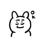 ねこうさぎチーズ（個別スタンプ：1）
