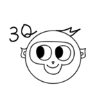 Hi Lazy Monkey（個別スタンプ：11）