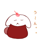 コップのまるもん<ウサギ(仮)>（個別スタンプ：39）