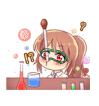 Strict teacher ＆ Naughty students（個別スタンプ：40）