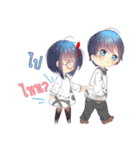 Yui＆Nori - V1（個別スタンプ：2）