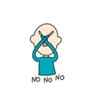 me and nose（個別スタンプ：6）