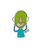 me and nose（個別スタンプ：13）