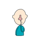me and nose（個別スタンプ：23）