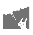 ねぶそくウサギ（個別スタンプ：7）