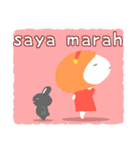 fairy ＆ rabbit(Indonesian ver.)（個別スタンプ：15）