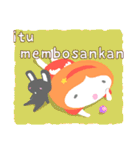 fairy ＆ rabbit(Indonesian ver.)（個別スタンプ：23）