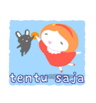 fairy ＆ rabbit(Indonesian ver.)（個別スタンプ：38）