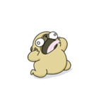 Mochi the pug from 157ofgemma（個別スタンプ：8）
